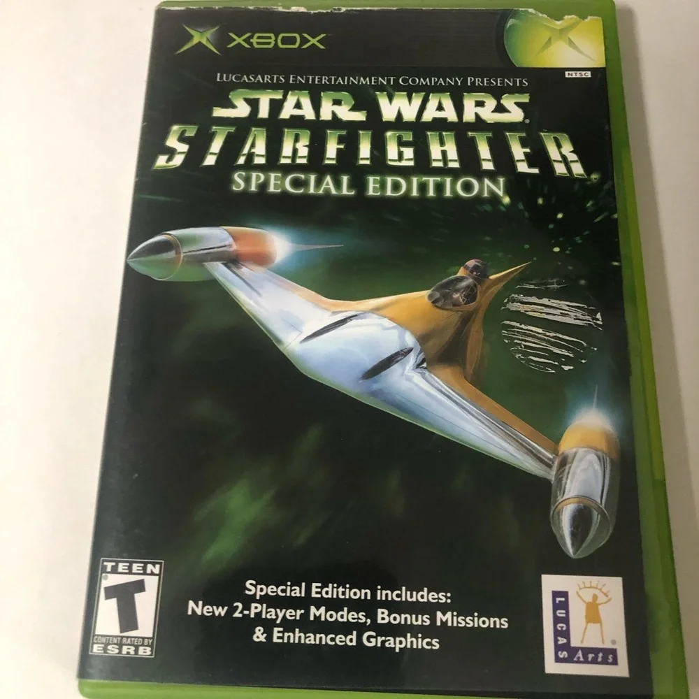 Star Wars: Starfighter‎ Special Edition Video Game (Xbox, 2001)